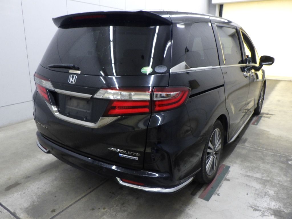 2018 Honda Odyssey ハイブリッドアブソルートEXホンダセンシング auction photo 2