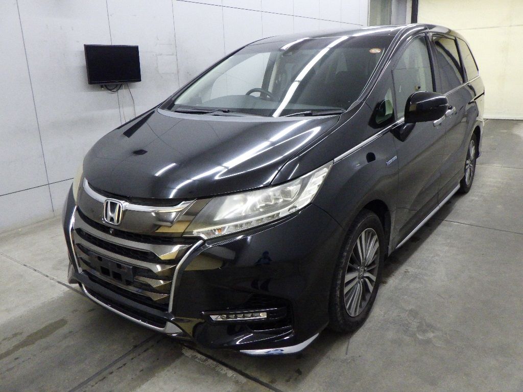 2018 Honda Odyssey ハイブリッドアブソルートEXホンダセンシング auction photo 4