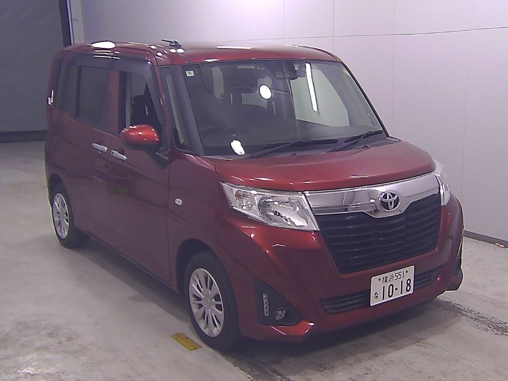 2020 Toyota Roomy X S Japan auction vehicle