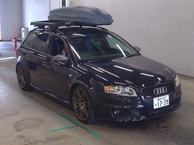 2007 Audi RS4アバント Black Style LTD 4WD Japan auction vehicle