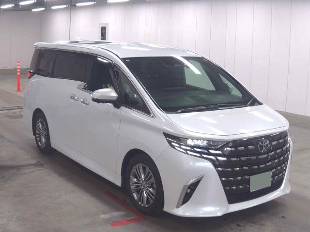 Japan Auction Vehicles 8 2025 Toyota Alphard Z auction photo