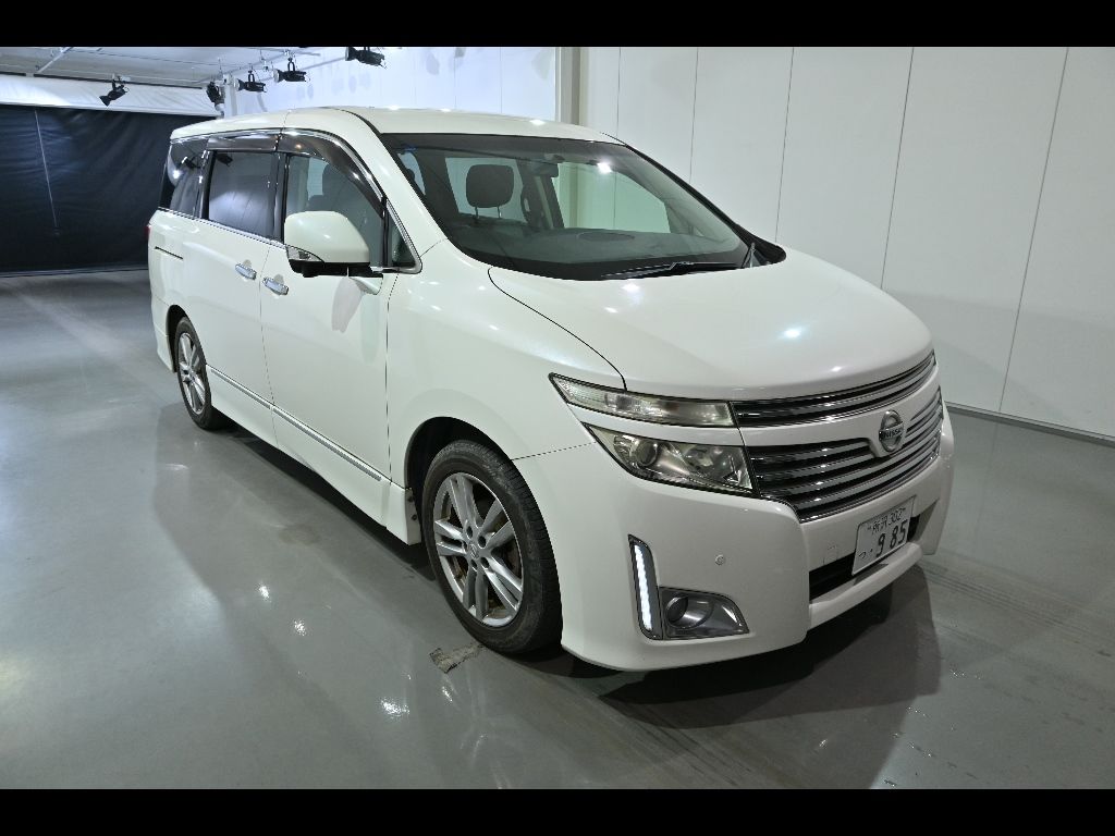Japan Auction Vehicles 16 2010 Nissan Elgrand 250ハイウェイスター 7人 auction photo