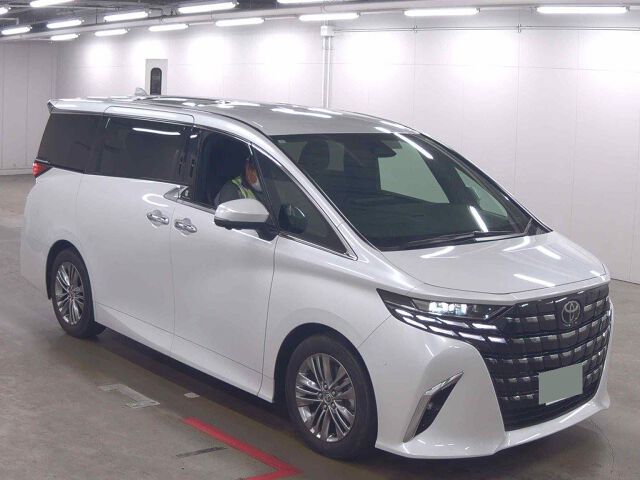 Japan Auction Vehicles 8 2025 Toyota Alphard Z auction photo