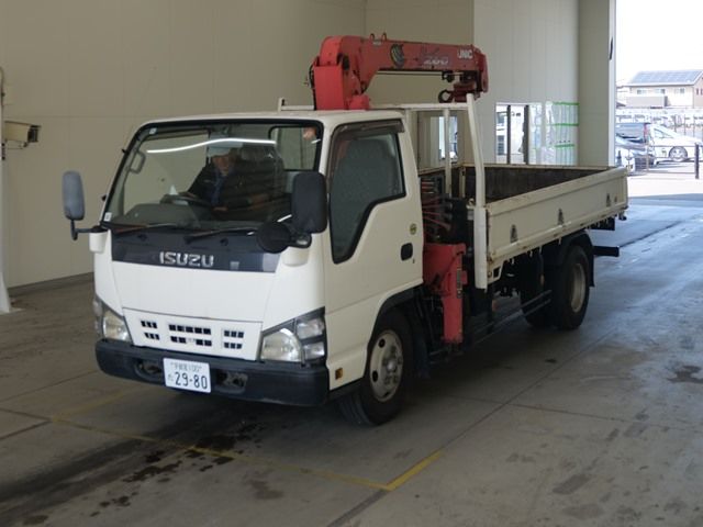 2006 Isuzu Elf ヒラ.クレーン3ダン Japan auction vehicle