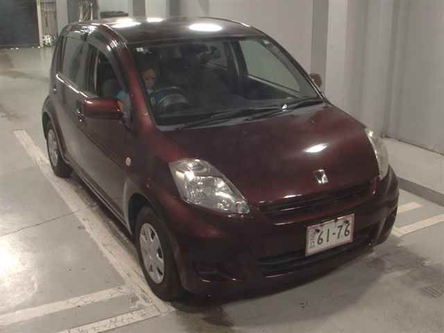 Japan Auction Vehicles 12 2009 Toyota Passo Xイロドリ auction photo