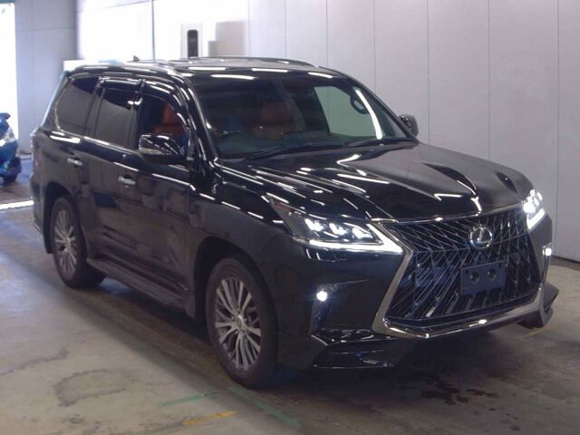 2021 Lexus LX LX570 Black Seek 4WD Japan auction vehicle