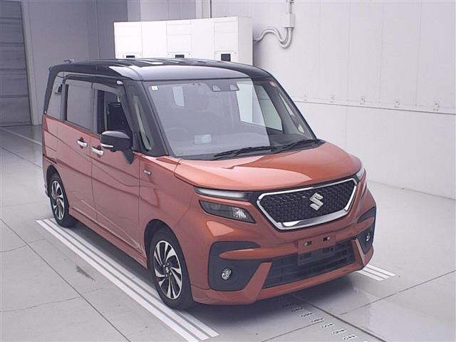 Japan Auction Vehicles 14 2021 Suzuki ソリオバンディット ハイブリッドMV ゼンホウイモニ auction photo