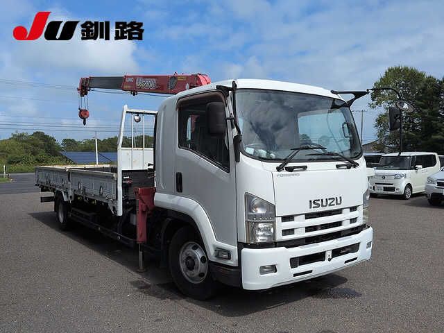 2013 Isuzu Forward ヒラボデークレーンツキ4ダン auction photo 8