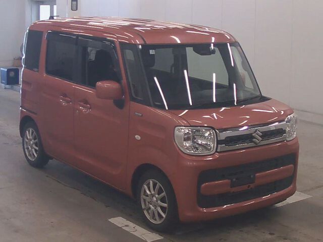 Japan Auction Vehicles 8 2019 Suzuki Spacia Hybrid X auction photo