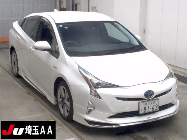 Japan Auction Vehicles 12 2016 Toyota Prius Aツーリングセレクション auction photo