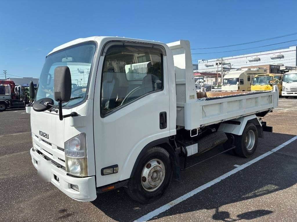 2018 Isuzu Elf Loader Dump Japan auction vehicle