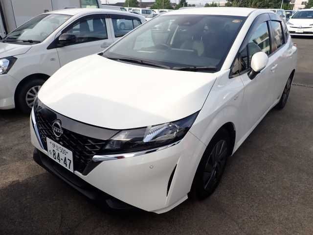 2021 Nissan Note S Japan auction vehicle