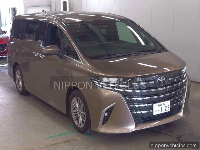 2026 Toyota Alphard Z 4WD Japan auction vehicle