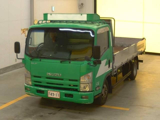2008 Isuzu Elf 平ボディ Japan auction vehicle