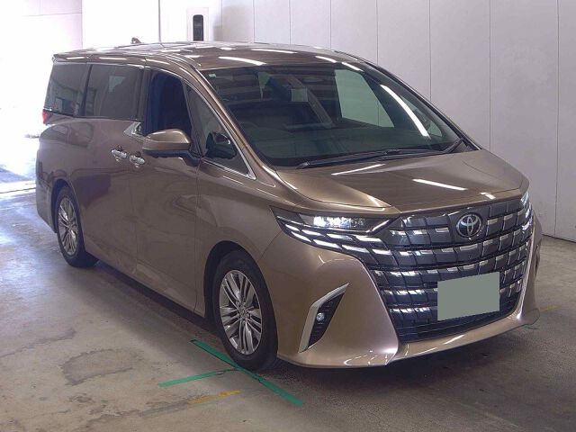 2024 Toyota Alphard Z 4WD Japan auction vehicle