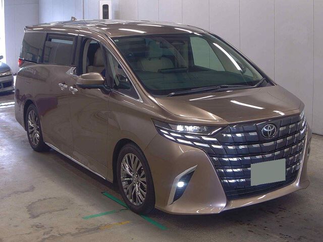 2025 Toyota Alphard Executive Lounge 4WD Japan auction vehicle