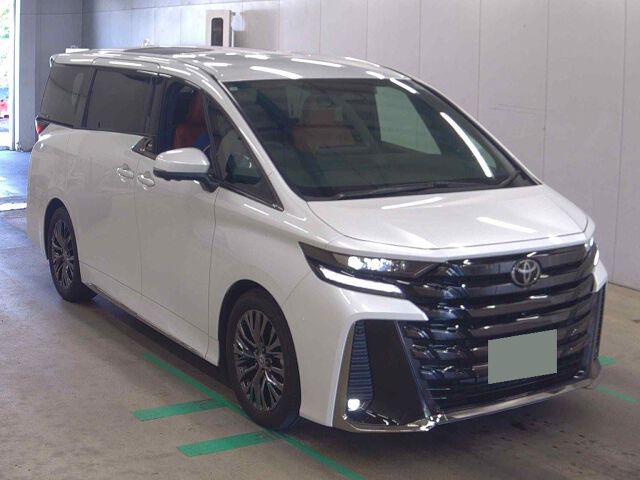 2025 Toyota Vellfire Z Premier 4WD Japan auction vehicle
