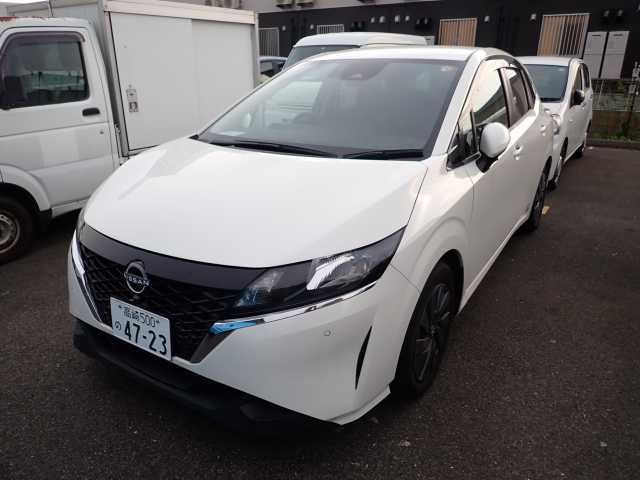 2021 Nissan Note S Japan auction vehicle