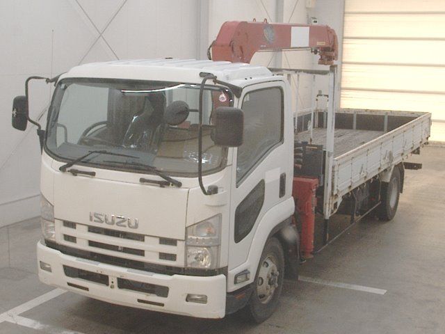 Japan Auction Vehicles 10 2014 Isuzu Forward クレーン付 auction photo