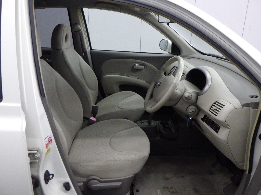 2007 Nissan マーチ 5HB 12Sワンタッチコレクション+ナビ auction photo 6