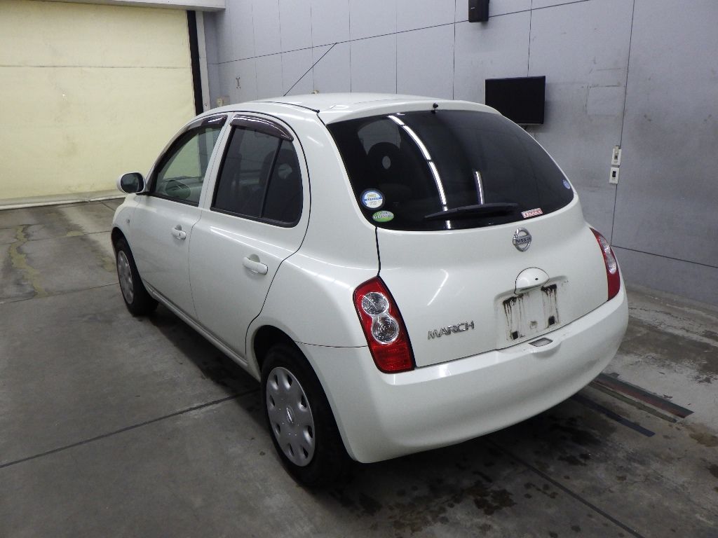 2007 Nissan マーチ 5HB 12Sワンタッチコレクション+ナビ auction photo 5