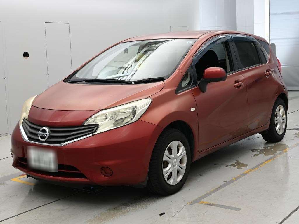 2012 Nissan Note X Japan auction vehicle