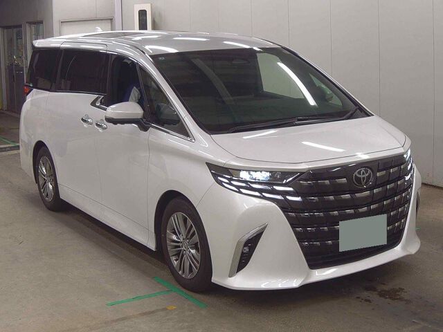 Japan Auction Vehicles 8 2025 Toyota Alphard Z auction photo
