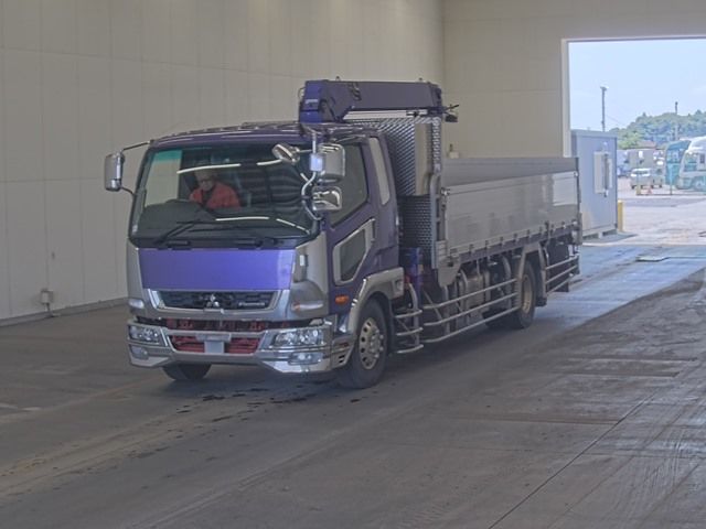 2019 Mitsubishi Fuso Fighter Flat crane Japan auction vehicle