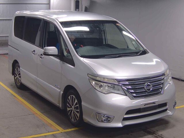 Japan Auction Vehicles 8 2015 Nissan Serena HS VセレセフティSHV auction photo