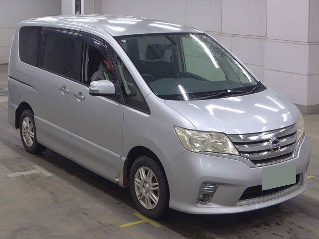 2012 Nissan Serena ハイウェイスターVセレク 4WD Japan auction vehicle