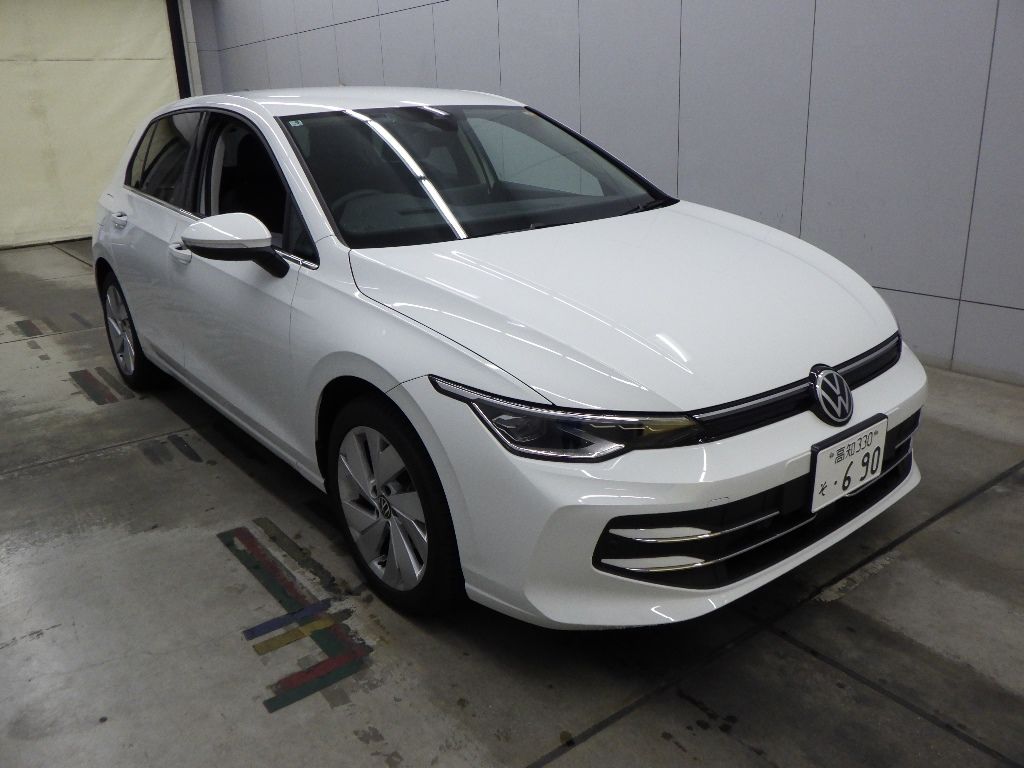 Japan Auction Vehicles 18 2025 Volkswagen ゴルフ 5HB eTSI Style auction photo