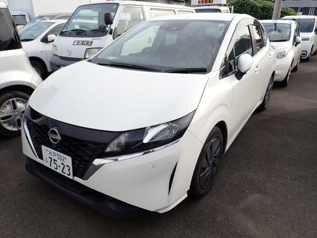 2021 Nissan Note S Japan auction vehicle