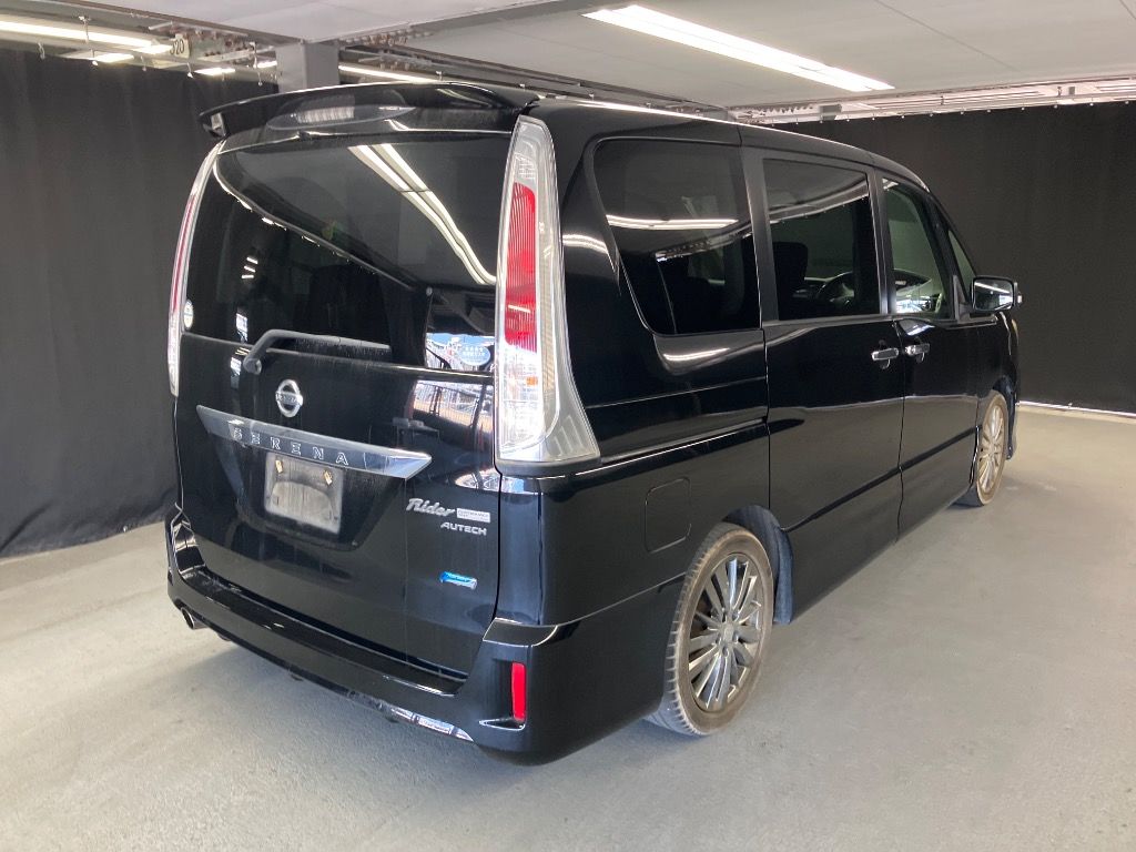 2011 Nissan Serena ライダー ハイパフォーマンス スペック ブラックライン auction photo 4