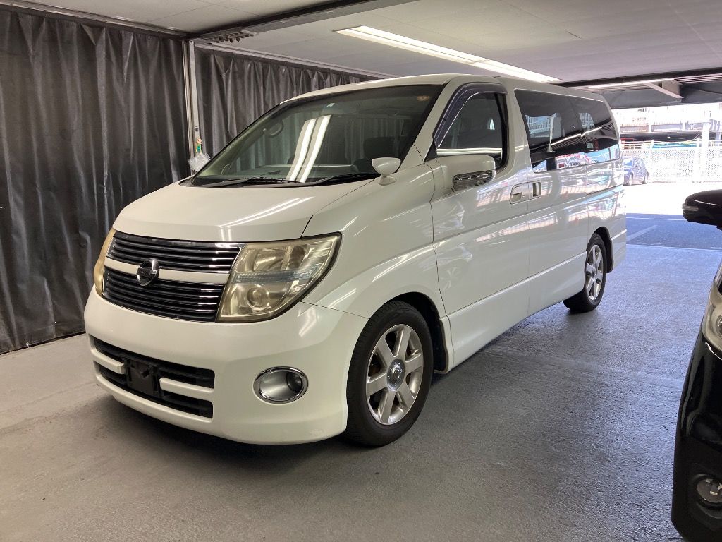 2007 Nissan Elgrand 250HWS ブラックレザーエディション auction photo 5