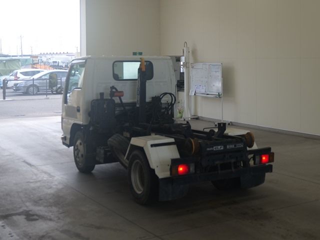 2012 Isuzu Elf コンテナセンヨウアームロール auction photo 2