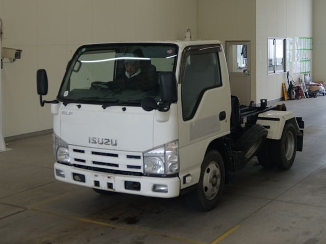 2012 Isuzu Elf コンテナセンヨウアームロール Japan auction vehicle