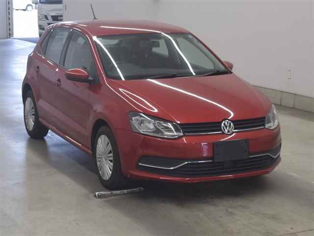 Japan Auction Vehicles 10 2015 Volkswagen VWポロ5HB TSIコンフォートライン auction photo