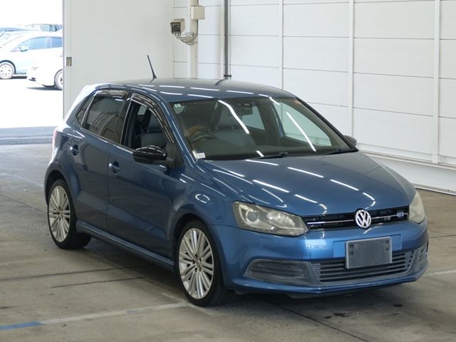 2014 Volkswagen VW ポロ ブルーGT Japan auction vehicle
