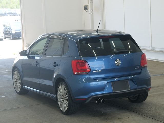 2014 Volkswagen VW ポロ ブルーGT auction photo 2
