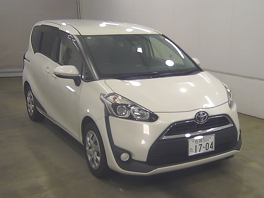 2016 Toyota Sienta G 7 Japan auction vehicle