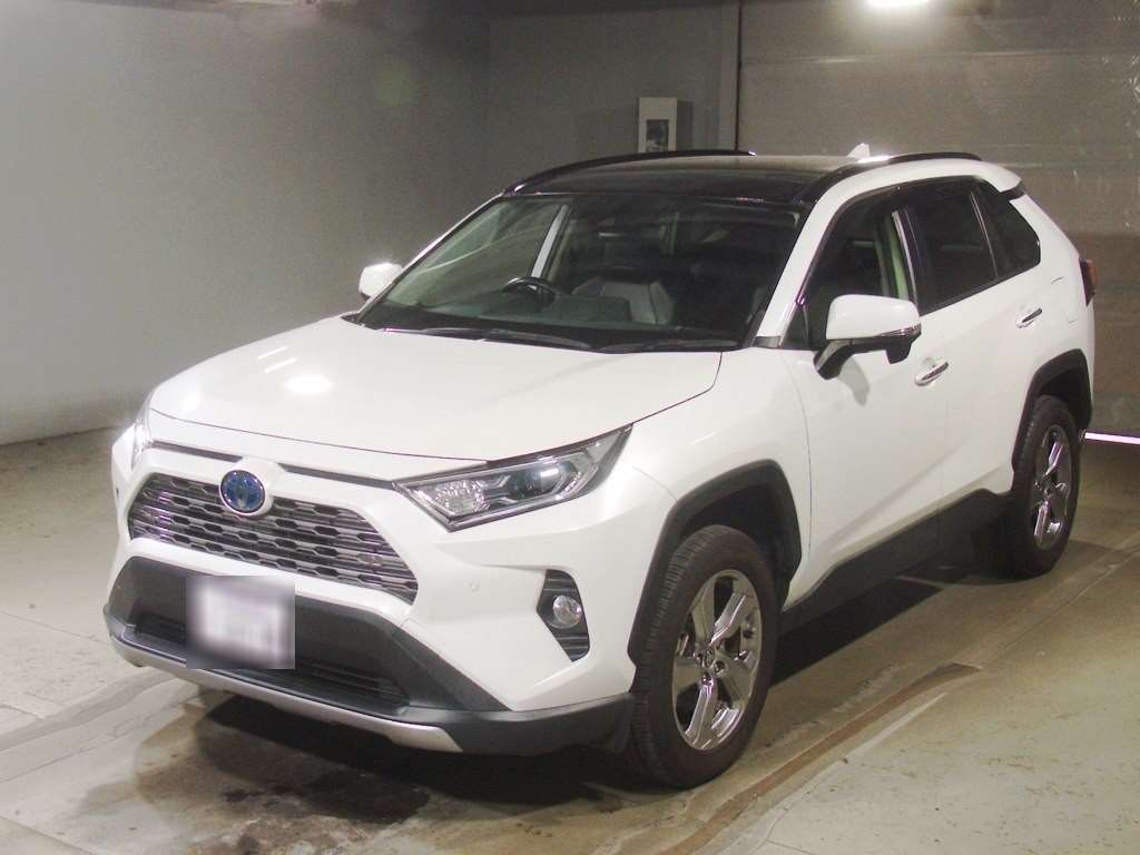 Japan Auction Vehicles 4 2021 Toyota RAV4 ハイブリッドG 4WD auction photo