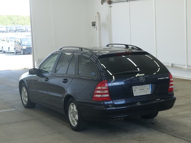 2003 Mercedes-Benz C180T コンプレッサー auction photo 2