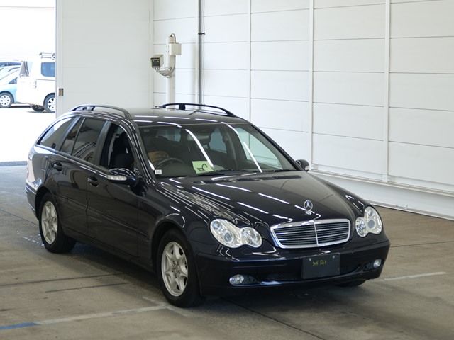 2003 Mercedes-Benz C180T コンプレッサー Japan auction vehicle