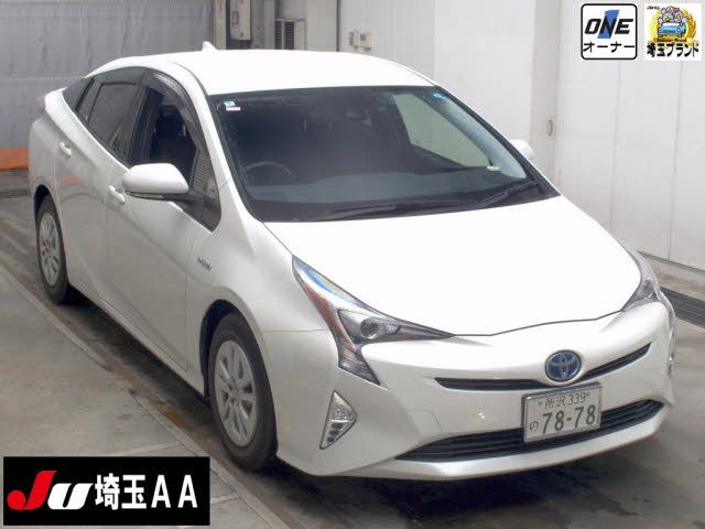 Japan Auction Vehicles 12 2016 Toyota Prius S auction photo