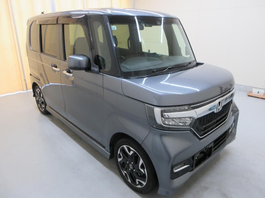 Japan Auction Vehicles 10 2017 Honda N-BOX カスタムG Lターボホンダセンシング auction photo