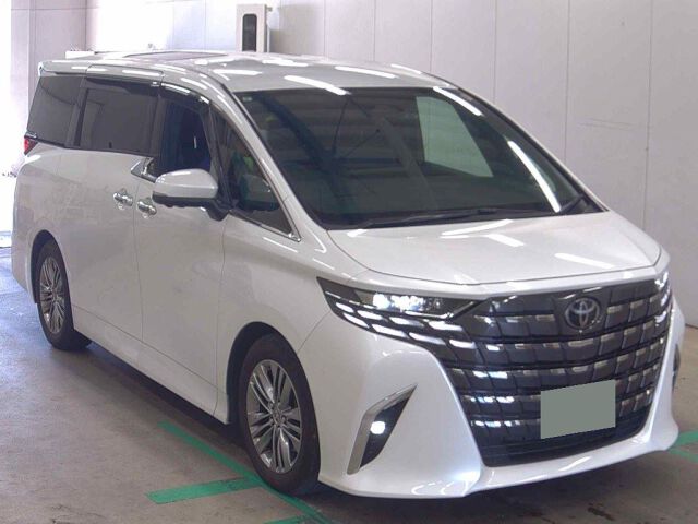 Japan Auction Vehicles 8 2024 Toyota Alphard Z auction photo