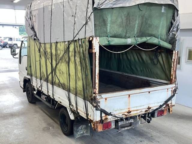 1995 Isuzu Elf 平ボディ 幌車 1.5t auction photo 5