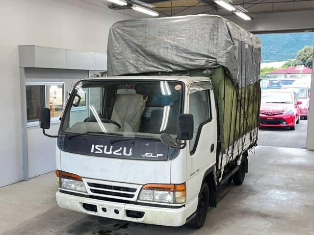 Japan Auction Vehicles 7 1995 Isuzu Elf 平ボディ 幌車 1.5t auction photo