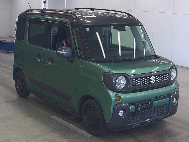 Japan Auction Vehicles 8 2019 Suzuki スペーシアギア ハイブリッドXZタボ auction photo