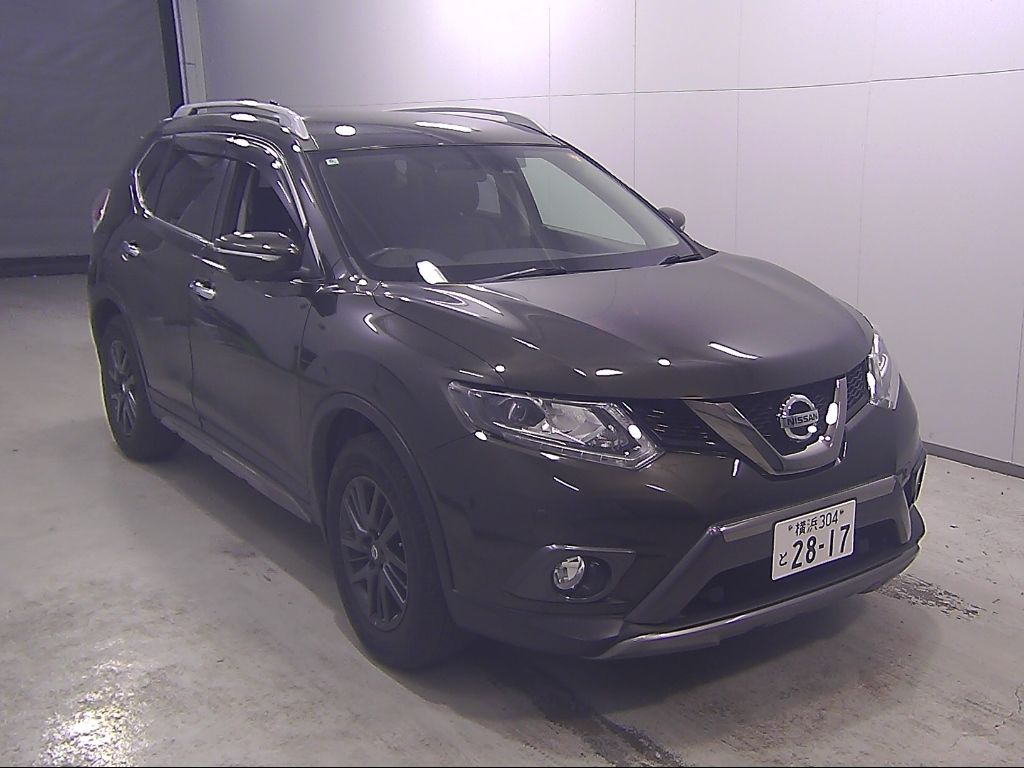 Japan Auction Vehicles 14 2016 Nissan X-Trail 4WD 20XtブラックエクストリーマーX EBP 7人 auction photo
